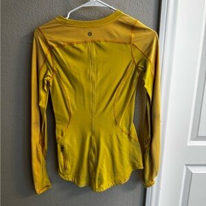 lululemon athletica Golden Long Sleeve Top